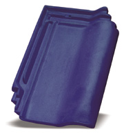 dark blue roof tile